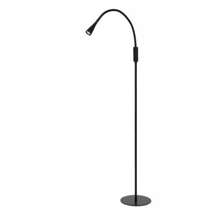 Lucide 18756/03/30 - LED Dimbaar flexibel aanraken Staande lamp ZOZY LED/4W/230V zwart