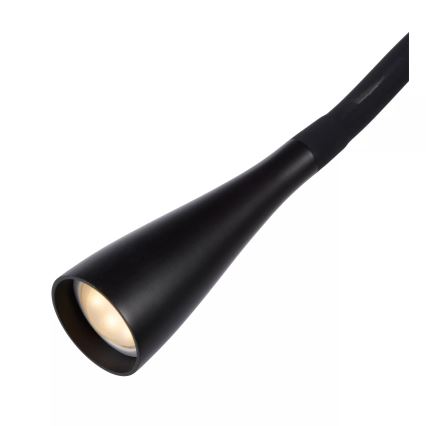Lucide 18756/03/30 - LED Dimbaar flexibel aanraken Staande lamp ZOZY LED/4W/230V zwart