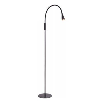 Lucide 18756/03/30 - LED Dimbaar flexibel aanraken Staande lamp ZOZY LED/4W/230V zwart