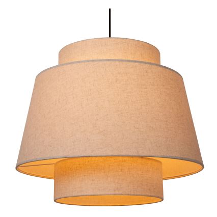 Lucide 21435/60/38 - Hanglamp aan een koord TRIBUTE 1xE27/40W/230V crème