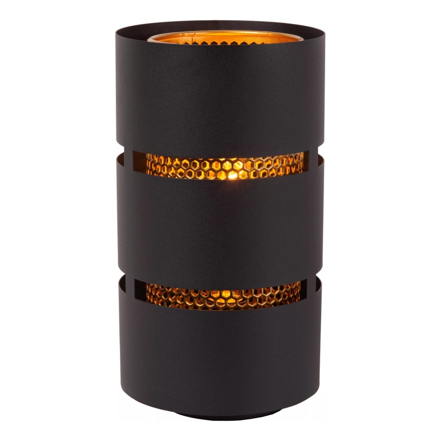Lucide 21533/01/30 - Tafellamp ROSAS 1xE27/40W/230V zwart