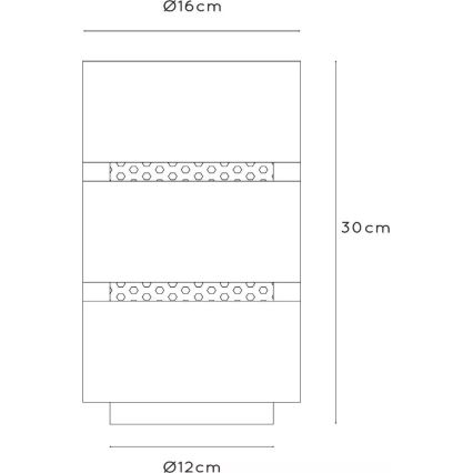 Lucide 21533/01/30 - Tafellamp ROSAS 1xE27/40W/230V zwart