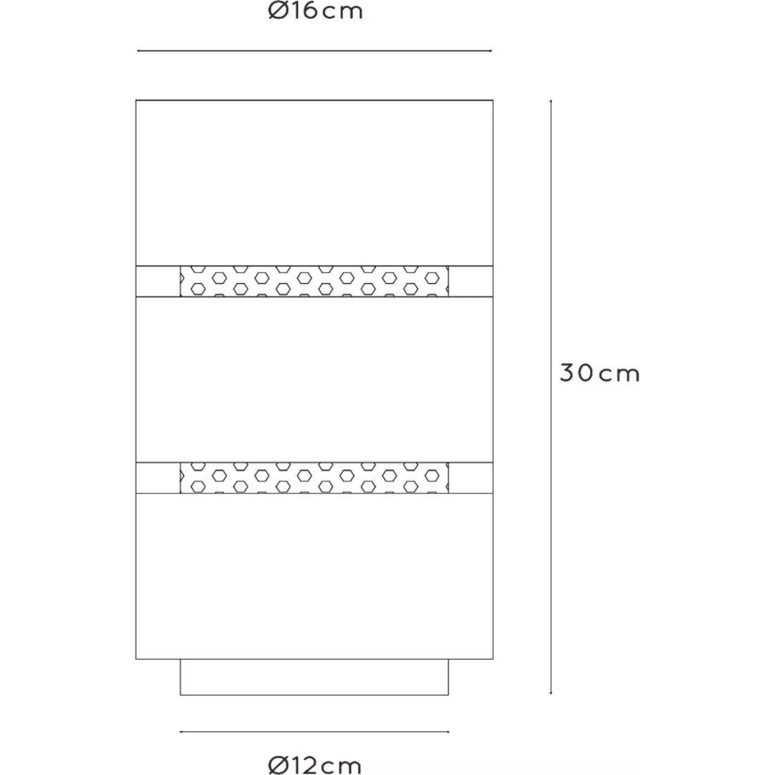 Lucide 21533/01/30 - Tafellamp ROSAS 1xE27/40W/230V zwart
