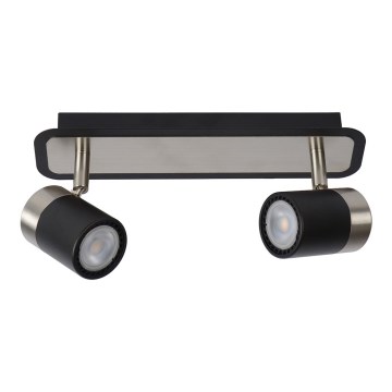 Lucide 26957/10/30 - Dimbare LED Spot LENNERT 2xGU10/5W/230V zwart