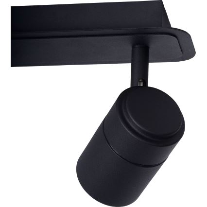 Lucide 26958/15/30 - LED Dimbaar badkamer Spot LENNERT 3xGU10/5W/230V IP44 zwart