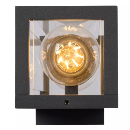 Lucide 27885/02/30 - Wandlamp voor buiten CLAIRE 2xE27/15W/230V IP54