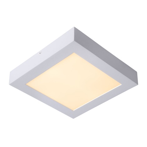 Lucide 28107/22/31 - Dimbare LED plafondlamp BRICE LED/22W/230V 22x22 cm