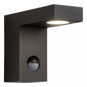 Lucide 28850/24/30 - LED Buitenverlichting met sensor TEXAS LED/7W/230V IP54