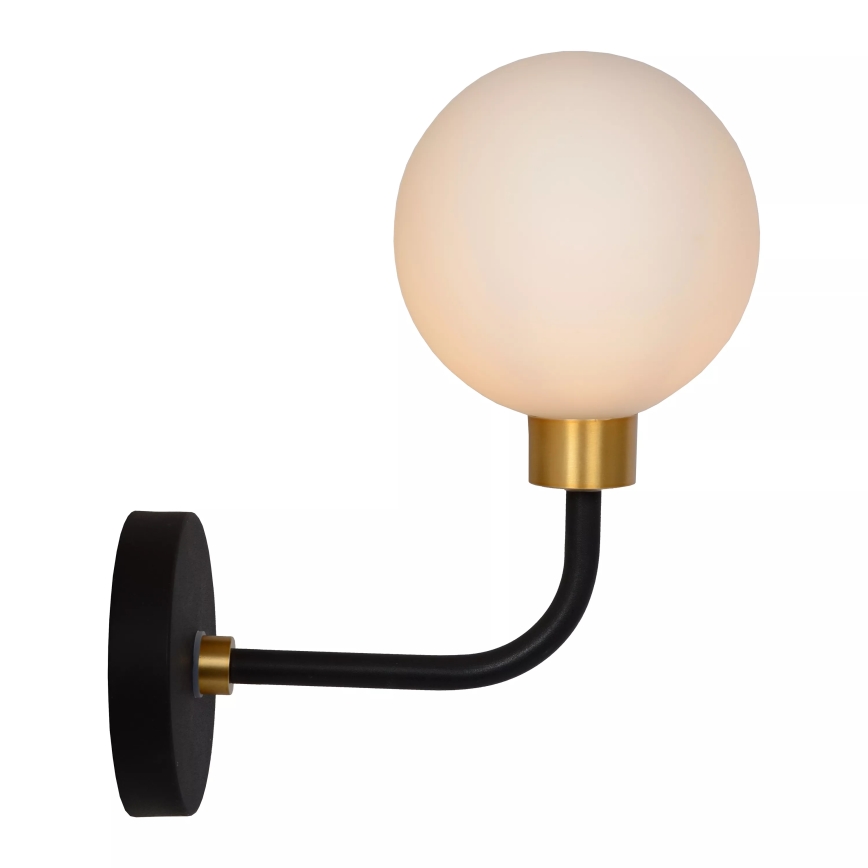 Lucide 30265/01/30 - Badkamer Wand Lamp BEREND 1xG9/33W/230V IP44 zwart