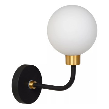 Lucide 30265/01/30 - Badkamer Wand Lamp BEREND 1xG9/33W/230V IP44 zwart