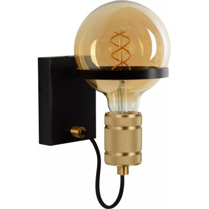 Lucide 30271/01/30 - Wandlamp OTTELIEN 1xE27/60W/230V zwart