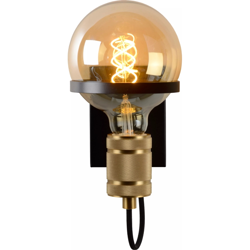 Lucide 30271/01/30 - Wandlamp OTTELIEN 1xE27/60W/230V zwart