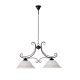 Lucide 34351/02/97 - Hanglamp aan ketting CALABRE 2xE27/24W/230V
