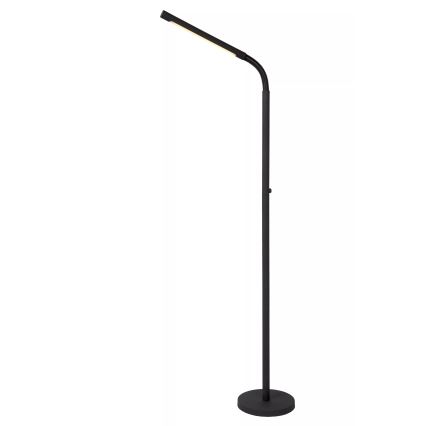 Lucide 36712/04/30 - LED Dimbaar aanraken Staande lamp GILLY LED/6W/230V 4000 mAh zwart