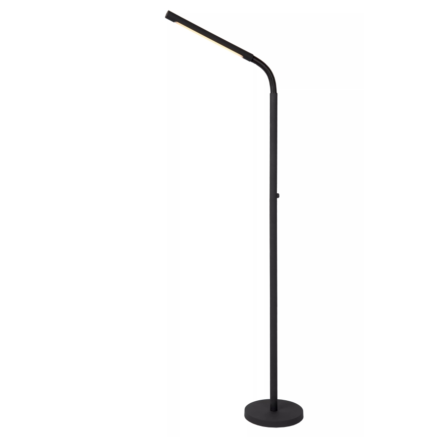 Lucide 36712/04/30 - LED Dimbaar aanraken Staande lamp GILLY LED/6W/230V 4000 mAh zwart