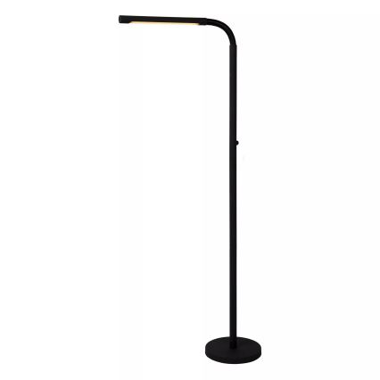 Lucide 36712/04/30 - LED Dimbaar aanraken Staande lamp GILLY LED/6W/230V 4000 mAh zwart