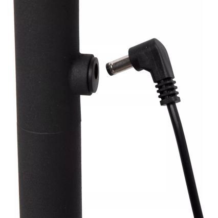 Lucide 36712/04/30 - LED Dimbaar aanraken Staande lamp GILLY LED/6W/230V 4000 mAh zwart