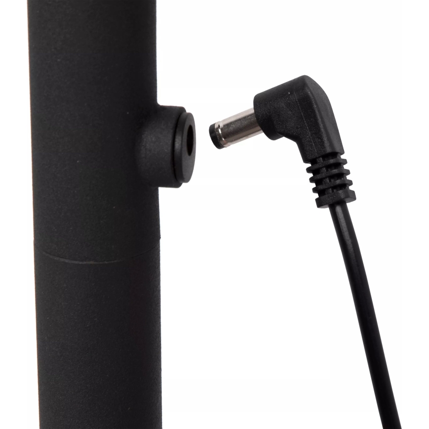 Lucide 36712/04/30 - LED Dimbaar aanraken Staande lamp GILLY LED/6W/230V 4000 mAh zwart