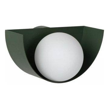 Lucide 45201/01/33 - Wandlamp BENNI 1xG9/28W/230V groen