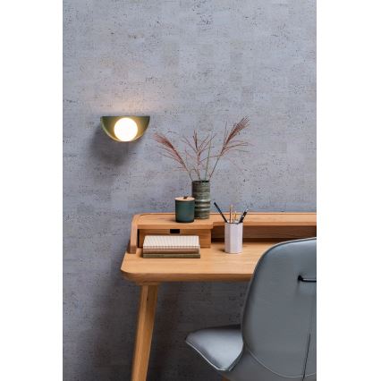 Lucide 45201/01/33 - Wandlamp BENNI 1xG9/28W/230V groen