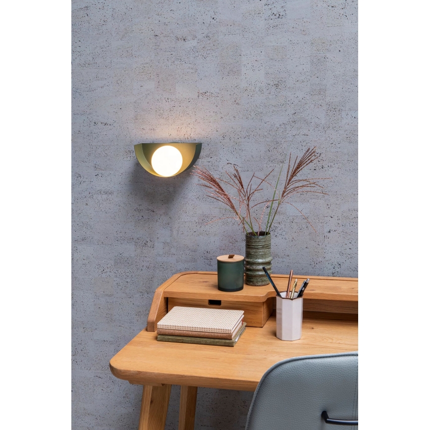 Lucide 45201/01/33 - Wandlamp BENNI 1xG9/28W/230V groen