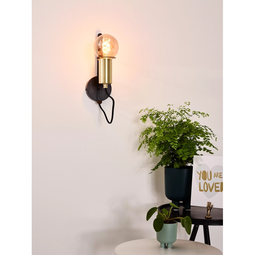 Lucide 45278/01/30 - Wandlamp MALCOLM 1xE27/60W/230V