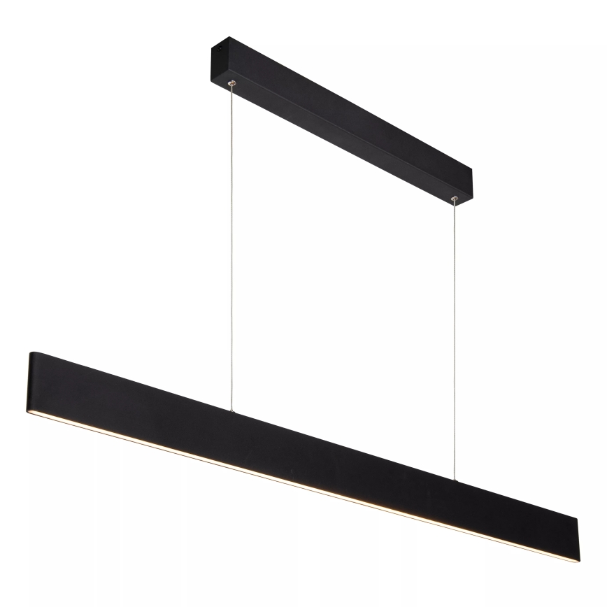 Lucide 45455/36/30 - Dimbare LED hanglamp aan een koord RAYA LED/36W/230V 119 cm zwart