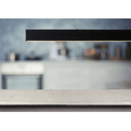 Lucide 45455/50/30 - LED Hanglamp RAYA LED LED/50W/230V zwart