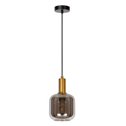 Lucide 45494/16/65 - Hanglamp aan een koord JOANET 1xE27/40W/230V zwart
