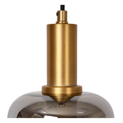 Lucide 45494/16/65 - Hanglamp aan een koord JOANET 1xE27/40W/230V zwart