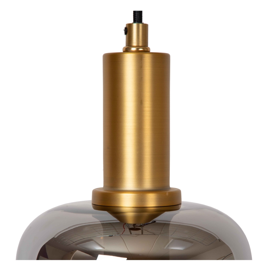 Lucide 45494/16/65 - Hanglamp aan een koord JOANET 1xE27/40W/230V zwart