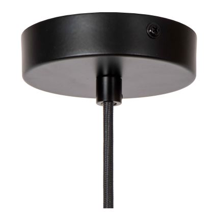 Lucide 45494/16/65 - Hanglamp aan een koord JOANET 1xE27/40W/230V zwart