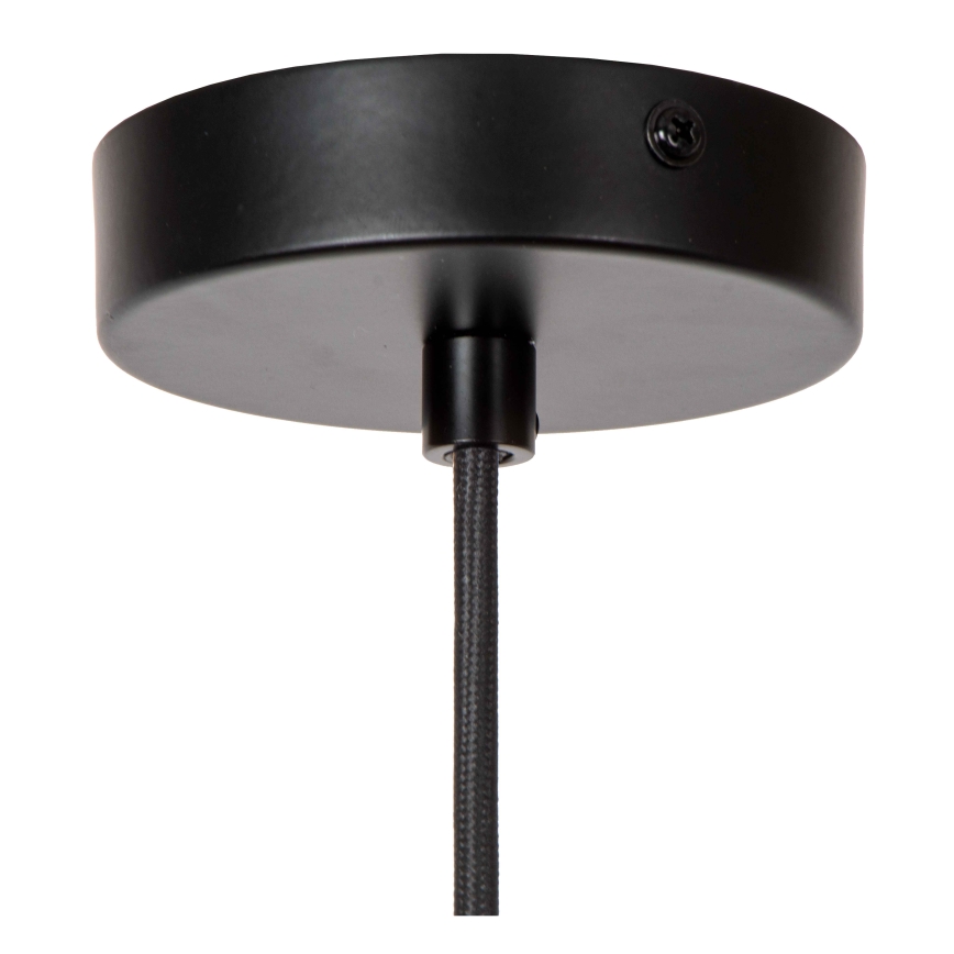Lucide 45494/16/65 - Hanglamp aan een koord JOANET 1xE27/40W/230V zwart