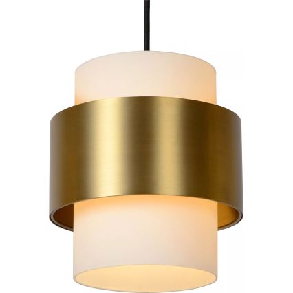 Lucide 45497/03/02 - Hanglamp aan een koord FIRMIN 3xE27/40W/230V goud