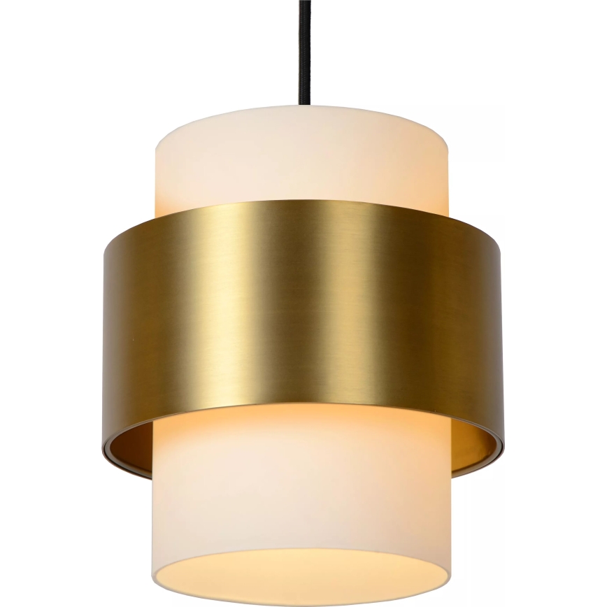 Lucide 45497/03/02 - Hanglamp aan een koord FIRMIN 3xE27/40W/230V goud