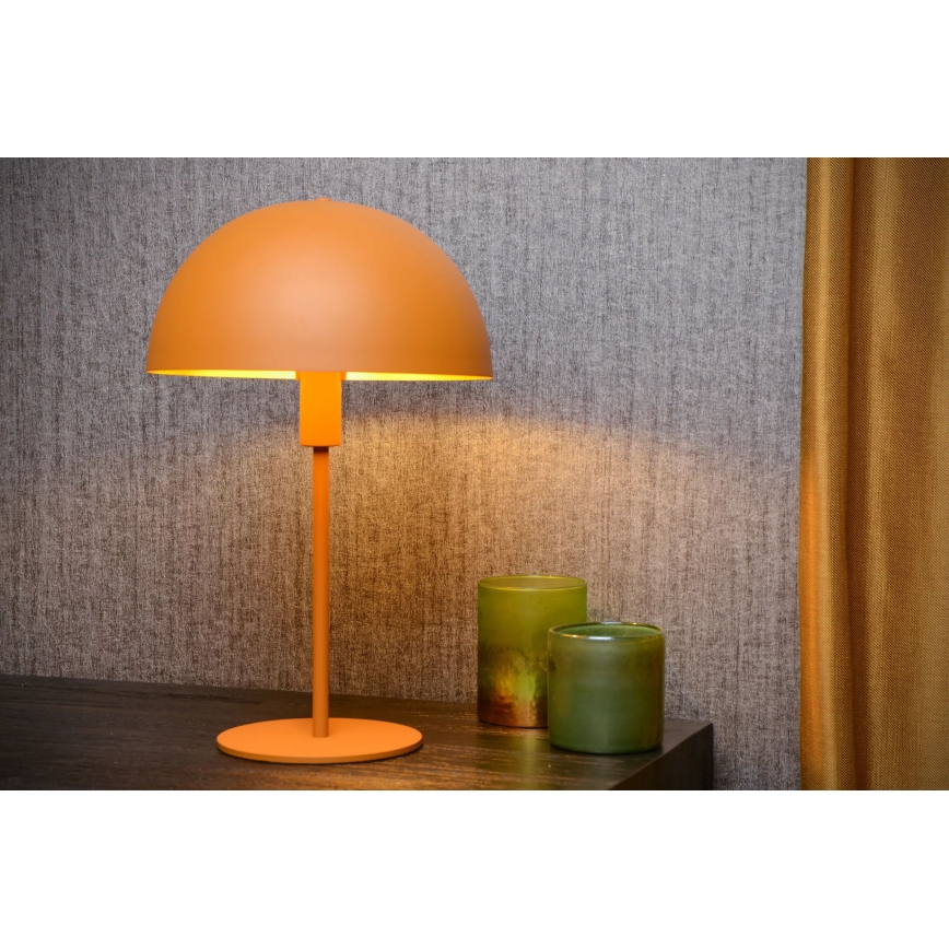 Lucide 45596/01/44 - Tafellamp SIEMON 1xE14/25W/230V oranje