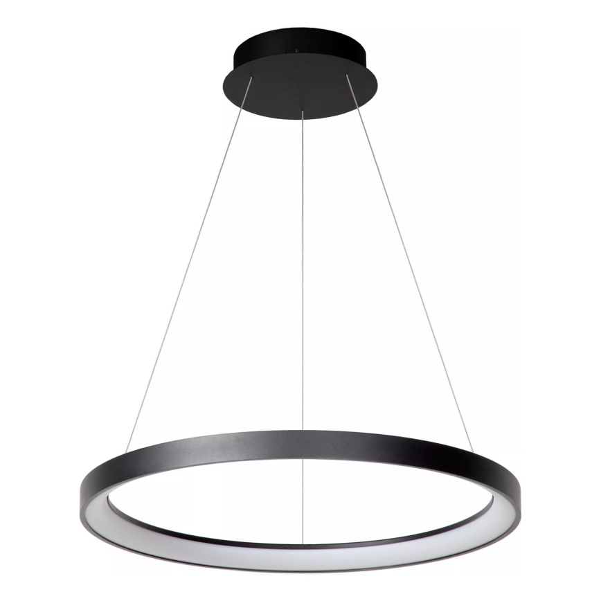 Lucide 46403/48/30 - Dimbare LED hanglamp aan een koord VIDAL LED/48W/230V diameter 58 cm zwart