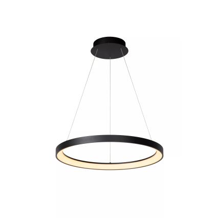 Lucide 46403/48/30 - Dimbare LED hanglamp aan een koord VIDAL LED/48W/230V diameter 58 cm zwart