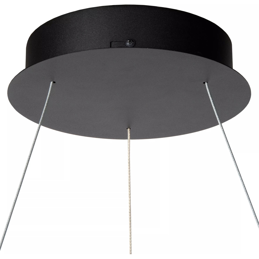 Lucide 46403/48/30 - Dimbare LED hanglamp aan een koord VIDAL LED/48W/230V diameter 58 cm zwart