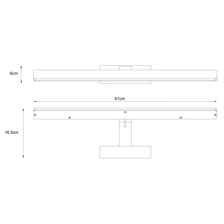Lucide 48200/12/31 - LED Schilderijlamp BETHAN LED/13W/230V IP21 wit