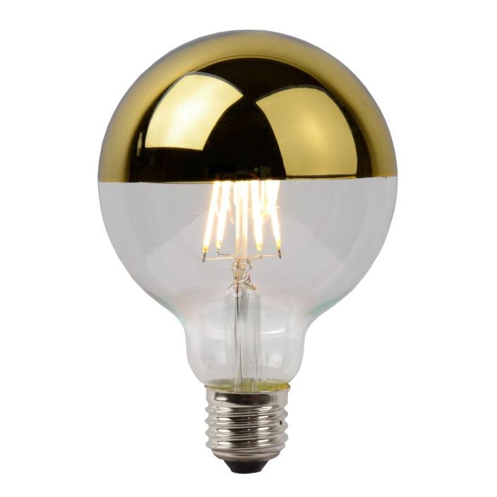 Lucide 49019/05/10 - LED Lamp VINTAGE E27/5W/230V 2700K goud