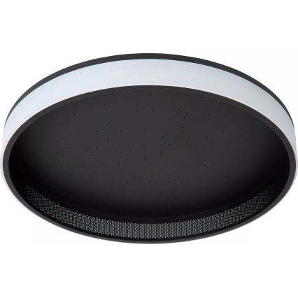 Lucide 71102/40/30 - Dimbare LED plafondlamp ESTREJA LED/40W/230V 2500-3000K diameter 40 cm zwart + afstandsbediening