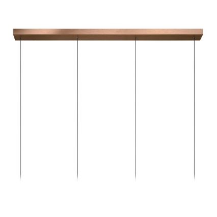 Lucide 74403/04/97 –Dimbare LED Hanglamp aan een koord LORENZ 4×LED/4W/230V Koper