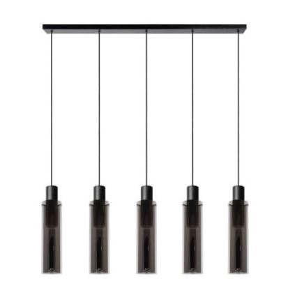 Lucide 74404/05/65 - Hanglamp aan koord ORLANDO 5xE27/40W/230V