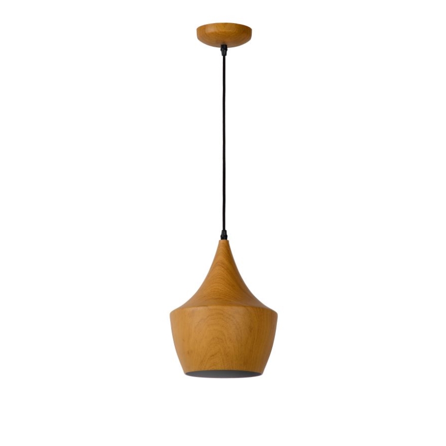 schoorsteen Vervelen Donker worden Lucide 76362/01/72 - Hanglamp WOODY 1xE27/60W/230V | Lampenmanie