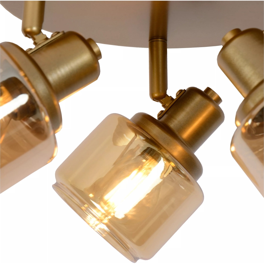 Lucide 77979/13/02 - Spot BJORN 3xE14/40W/230V goud