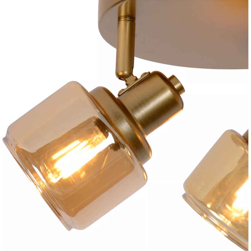 Lucide 77979/13/02 - Spot BJORN 3xE14/40W/230V goud
