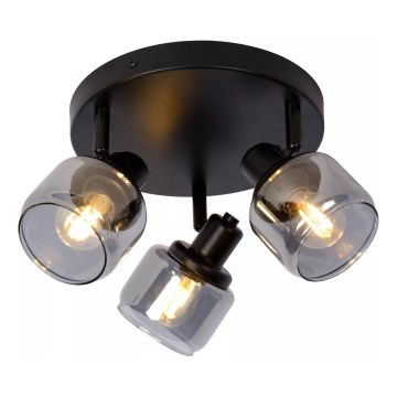 Lucide 77979/13/30 - Spot BJORN 3xE14/40W/230V zwart