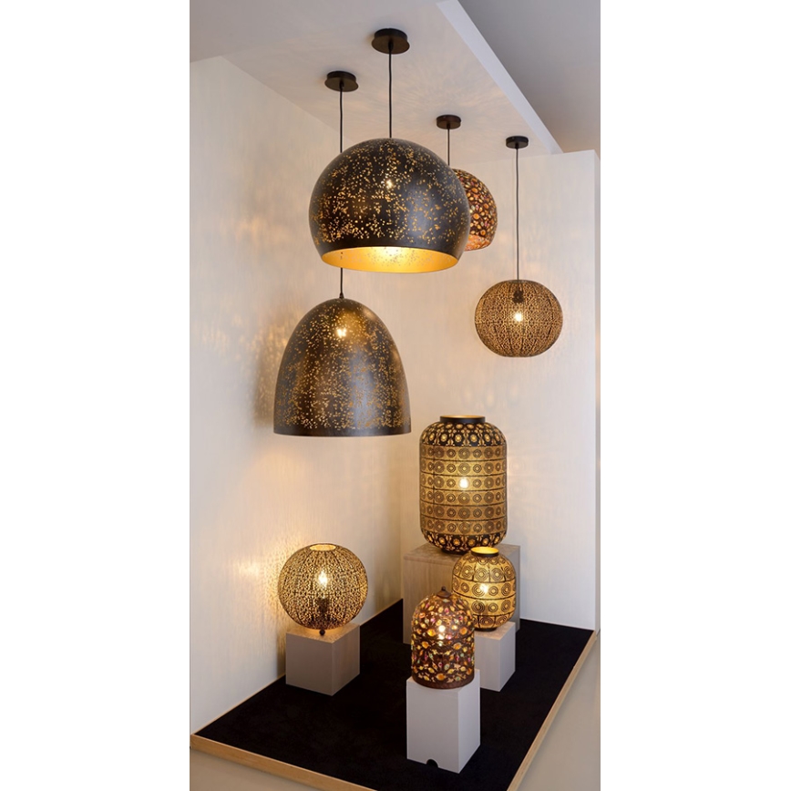 Lucide 78584/40/30 - Tafellamp TAHAR 1xE27/60W/230V 39 cm