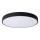 Lucide 79185/50/30 - Dimbare LED plafondlamp UNAR LED/36W/230V diameter 49,5 cm zwart